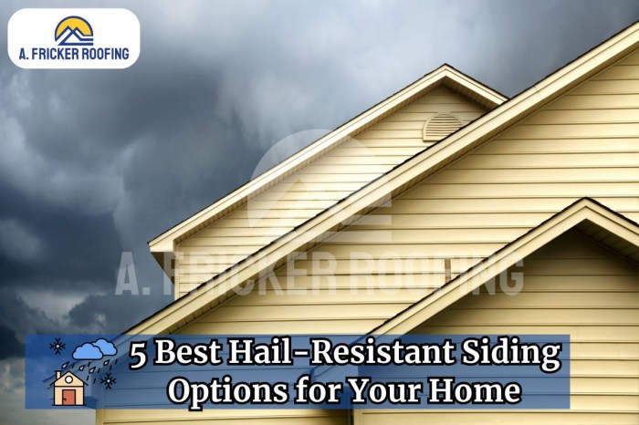 Damage hail wind siding restoration claims