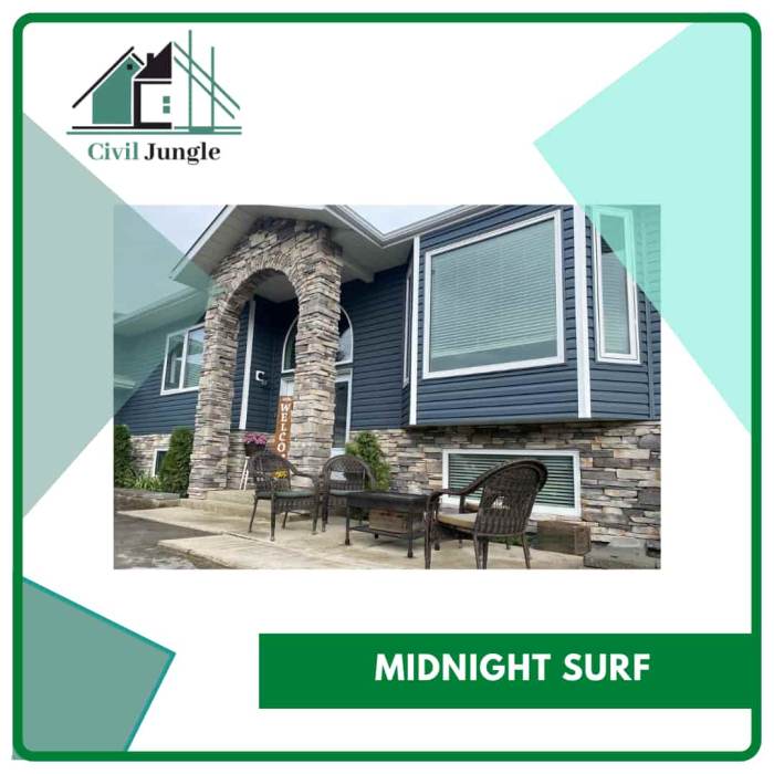 Midnight surf siding