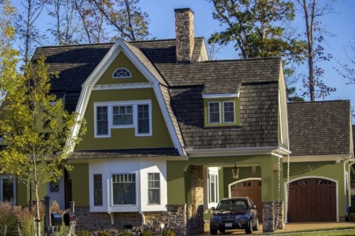 Spanish olive siding