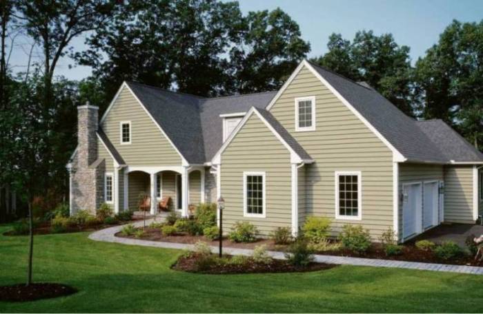 Least expensive exterior siding